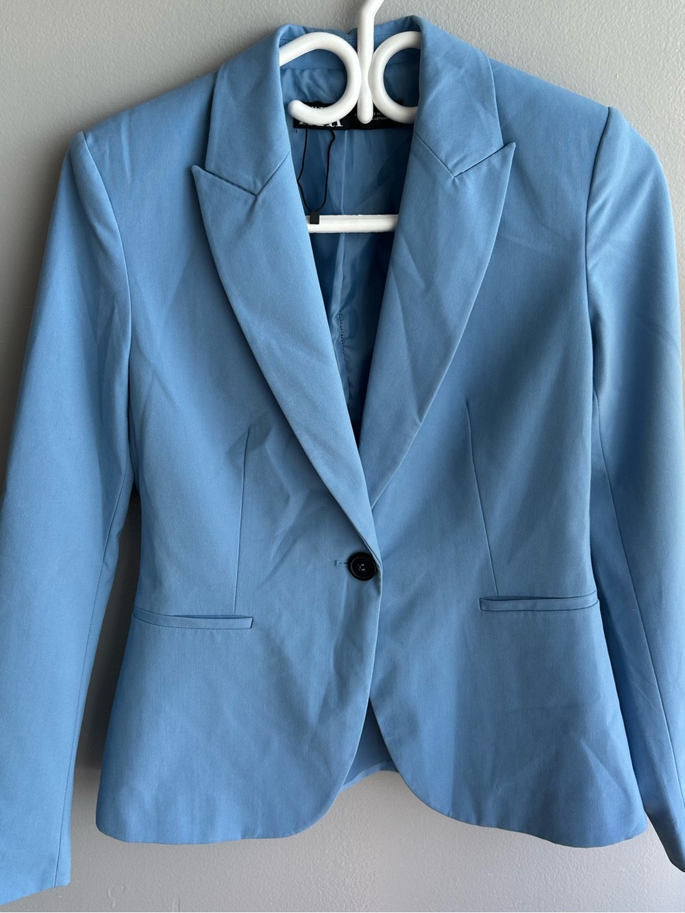 ZARA Classic Light Blue Women's Blazer